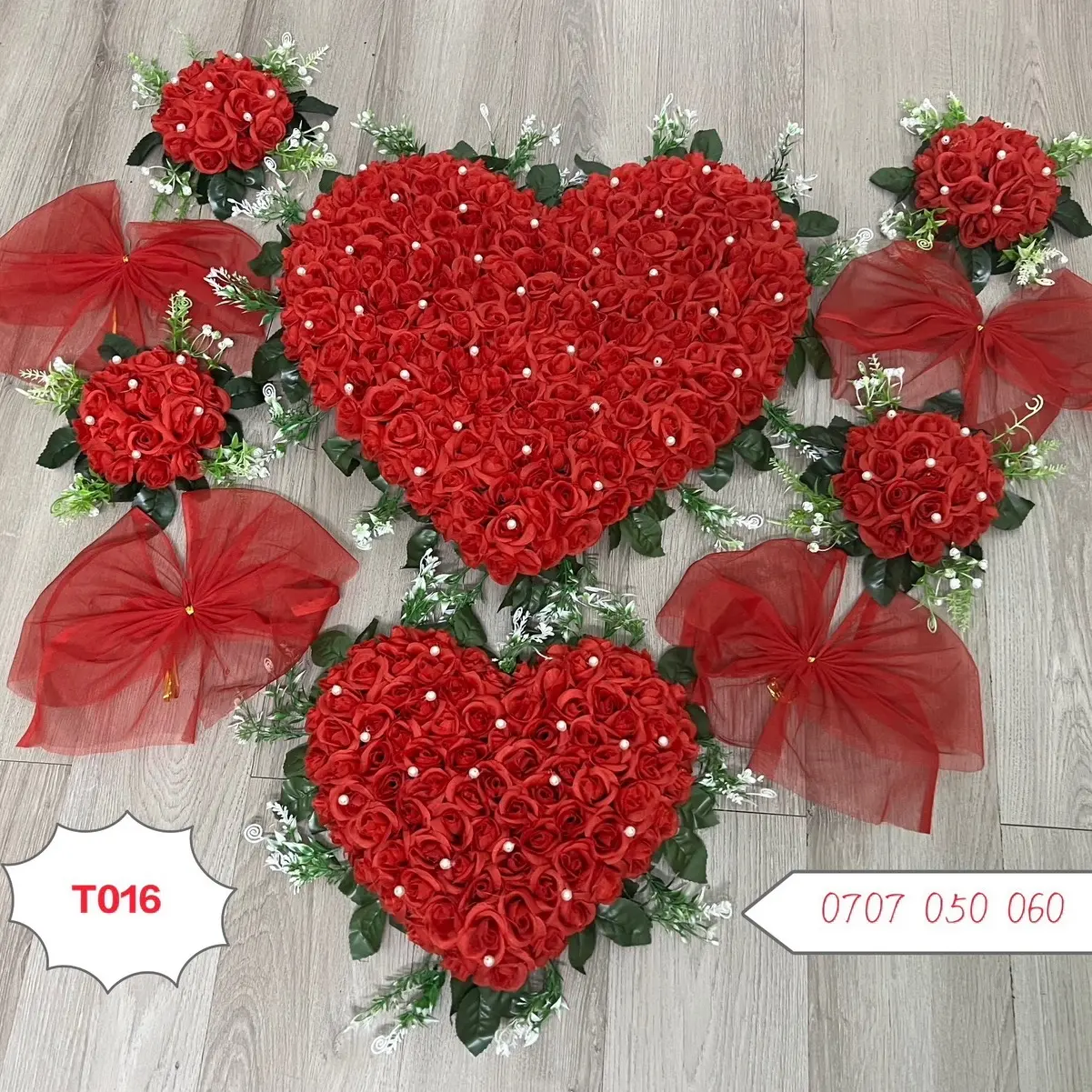 Hoa Giả Trang Trí Xe Hoa Cưới Hỏi