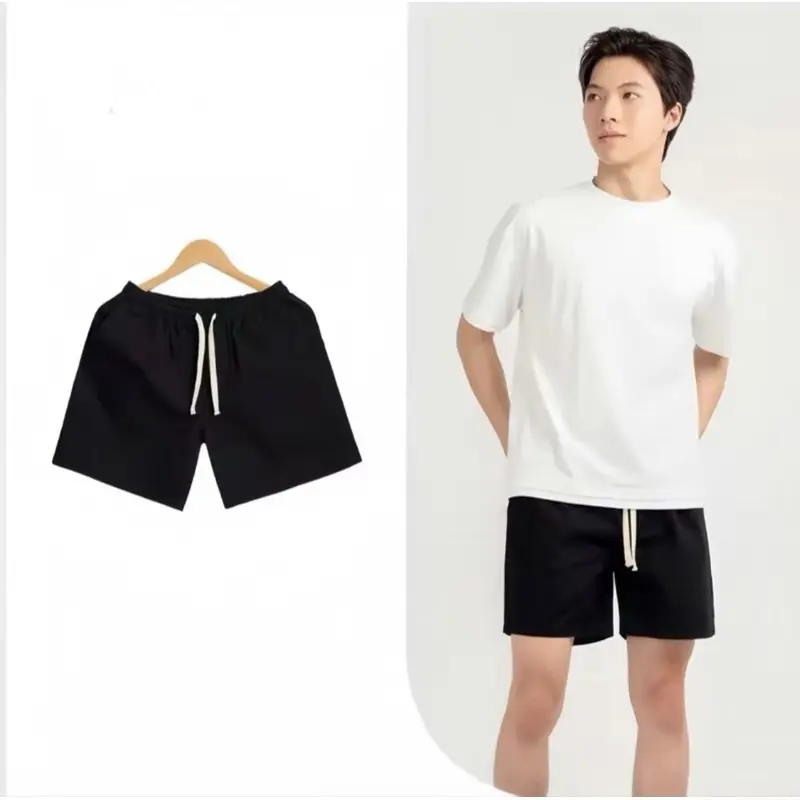 Quần short kaki nam SL.store fom dáng đùi cộc vải kaki k giãn cao cấp cạp chun Nhung Menswear