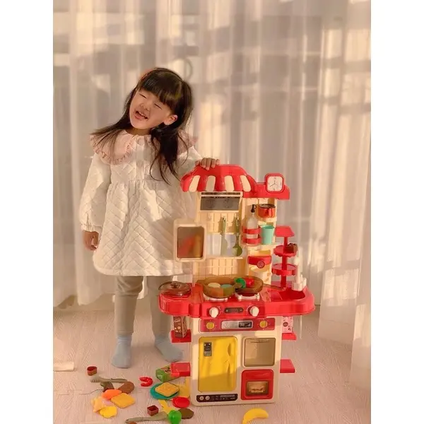 Bộ đồ chơi nhà bếp cỡ lớn có nhiều hiệu ứng sinh động,đồ chơi nhà bếp đóng vai cho bé Toy Câu Cá 7