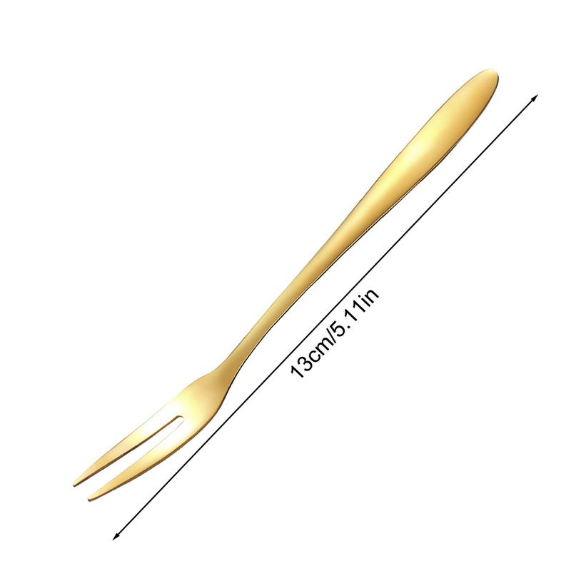 Product Introduction of Fruit Fork Stainless Steel 304   Household Thickened  Moon Cake Knife Fork   Cake Watermelon Fork  Dessert Fork Cutlery Tableware 18