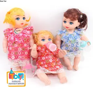 GROSIR MAINAN ANAK BONEKA DOT MUSIK MAMA PAPA MAINAN BONEKA ANAK PEREMPUAN BABY GIRL JM120