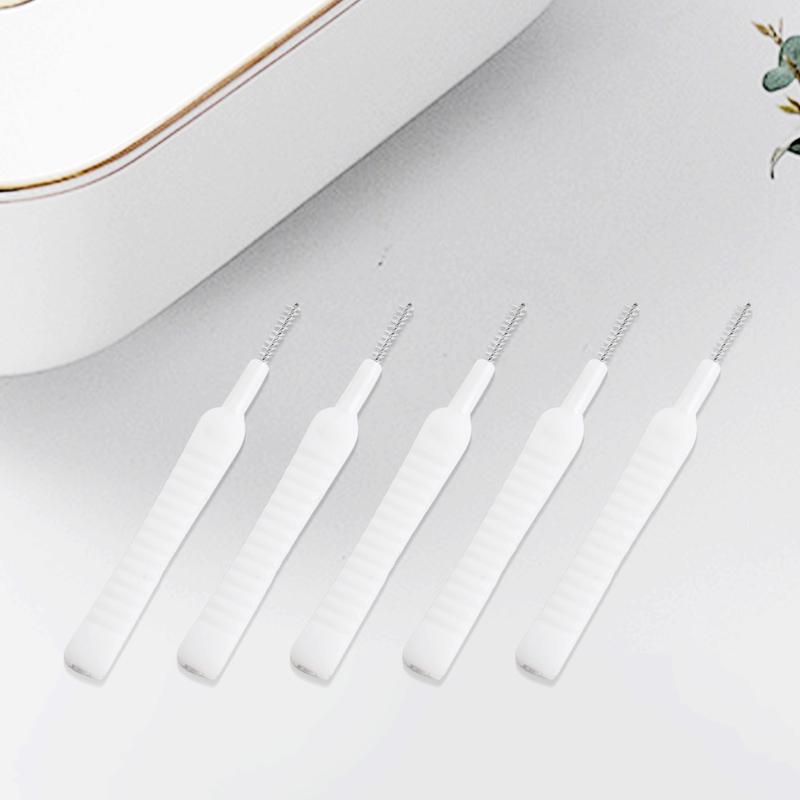 10/20/30pcs Shower Head Cleaning Brush Gap Hole Anti-Clogging Cleaner Brushes 4