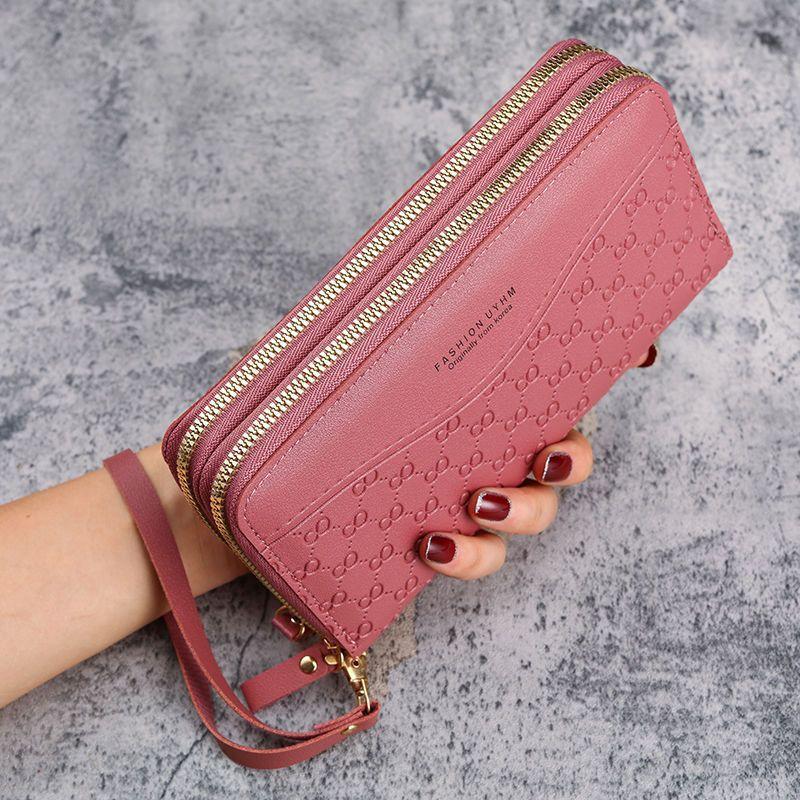 Dompet Panjang Wanita, 2023 Ketibaan Baru, dengan Zip, Dompet Syiling, Pelbagai Fungsi, Kapasiti Besar, Reka Bentuk Mudah, Slot Kad Berbilang, Pemegang Kad 2