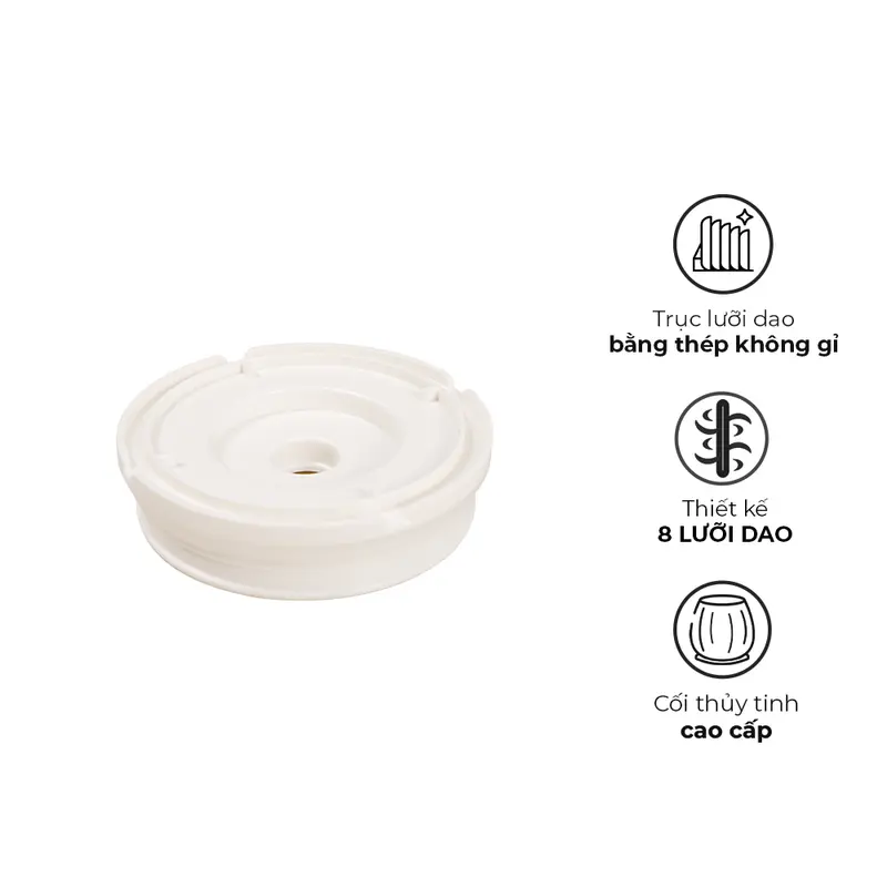 Máy Xay Thực Phẩm Đa Năng Magic Eco AC-13, Giúp Xay Nhuyễn Và Mịn Các Loại Thực Phẩm Với Công Suất 200W 5