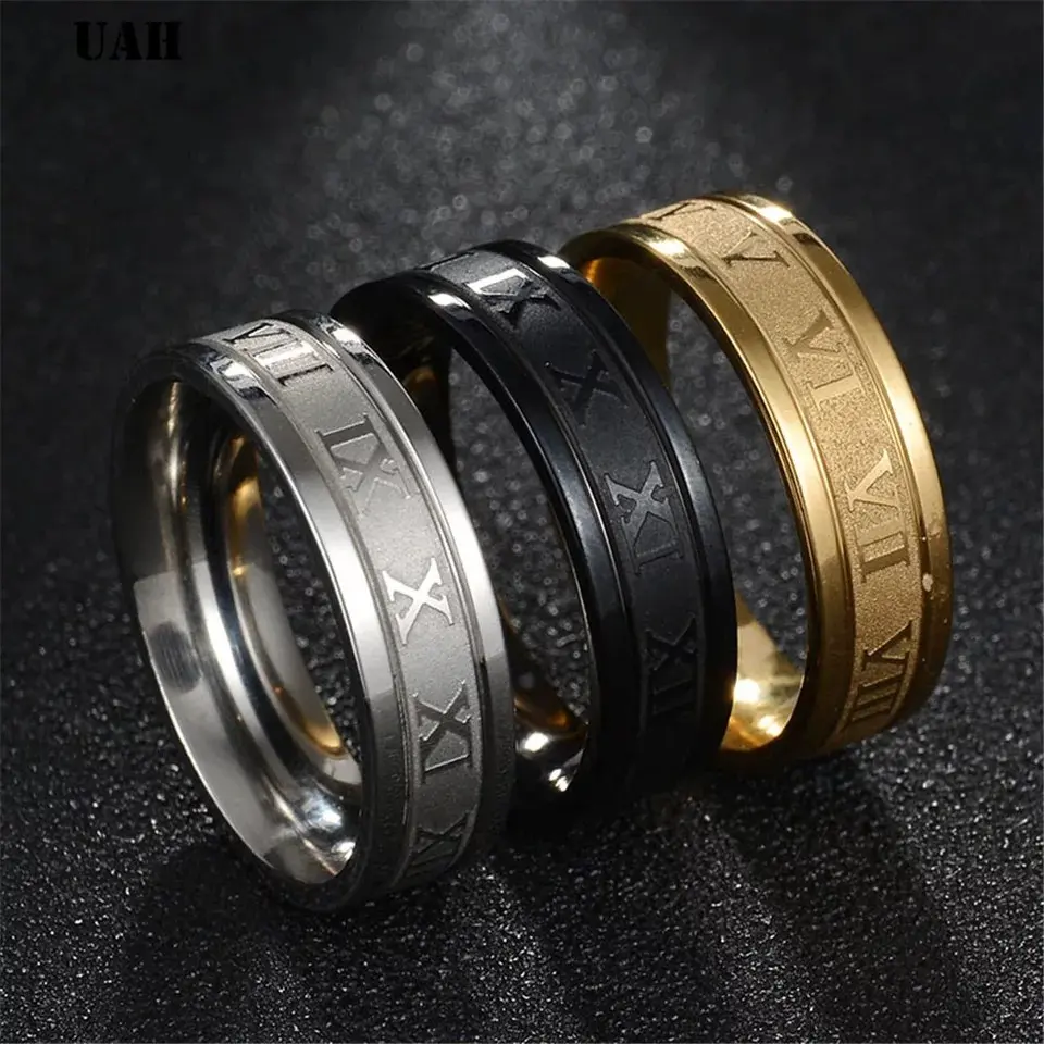 BRMW - CINCIN TITANIUM MOTIF ROMAWI