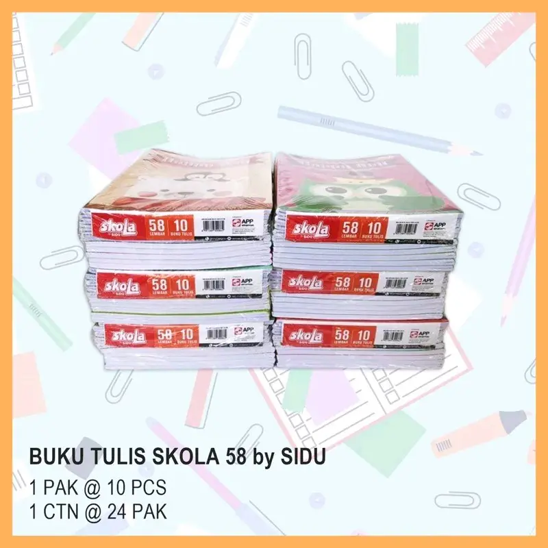 BUKU SINAR DUNIA ISI 58LEMBAR - BUKU TULIS ISI 58LEMBAR - BUKU TULIS SIDU ISI 58LEMBAR - BUKU SIDU SINAR DUNIA 58LEMBAR - SINAR DUNIA 58 - SIDU 58