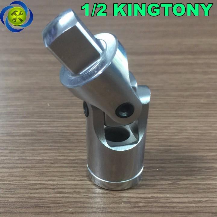 Đầu lắc léo 1/2 Kingtony đen và trắng mở góc hẹp 1