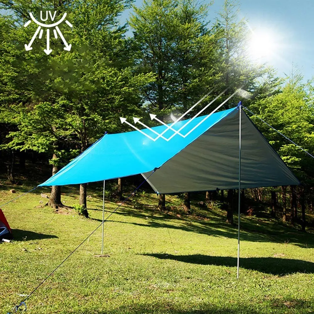 Waterproof Tent Tarp Rain Sun Shade Ham-mock Shelter Camping Picnic Awning Cover tents