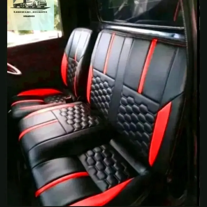 sarung jok cover jok mobil pick up L300 full busa Car desain simpel dan elegan mudah di pasang