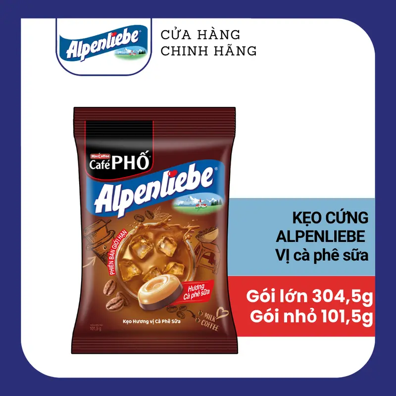 Kẹo cứng Alpenliebe nhiều hương (Gói to + Gói nhỏ) 4