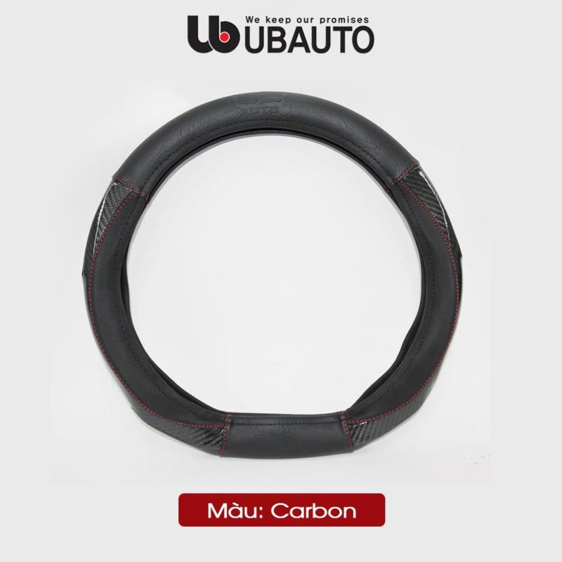 Bọc vô lăng ô tô đẹp cao cấp UBAUTO Hàn Quốc da nhân tạo giá tốt phù hợp các dòng xe có vô lăng 37-38cm 7