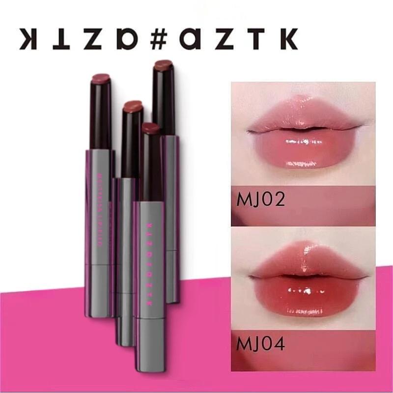 AZTK Son Môi Lip Jelly Mirror Xuân Hè Son Môi Dưỡng Ẩm Làm Che giấu đường viền môi Cosmetic Mỹ Phẩm Women Nữ Trang Điểm Son Kem