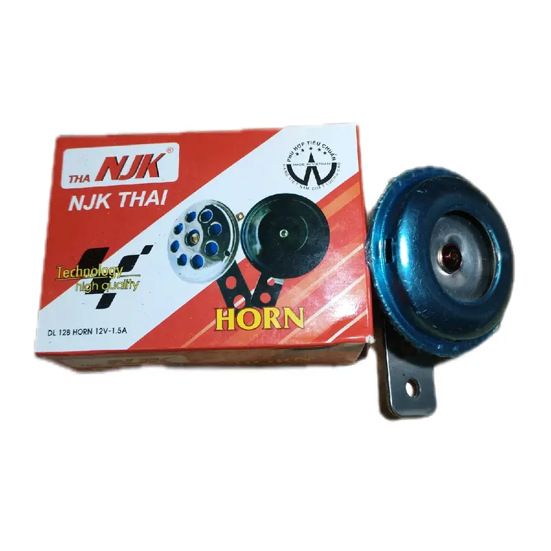 Kèn Thái NJK Lắp Được Tất Cả Các Dòng Xe Số,Xe Ga, Moto, Tiếng Kêu To,Trong 12V Phụ Kiện Inox còi xe 2