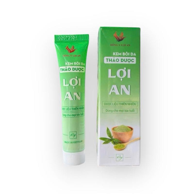 Bộ đôi Tinh dầu Lợi An và Kem Bôi Da Lợi An - tinh dầu Cải thiện tình trạng khò khè ,ho đờm,sổ mũi. Kem bôi da giúp đánh bay chàm sữa hăm tả,mẩn ngứa,côn trùng đốt Chai tinh dầu 20 ml, kem bôi 15g - Hàng chính hãng tắm kemboi dưỡng 1