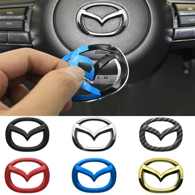 UULiit Voiture 3D Emblèmes Pour Mazda CX-5 MPS 6 3,Logo