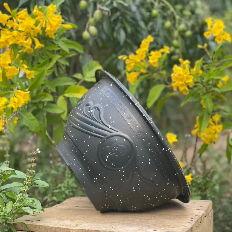 [ 5 cái ] Chậu nhựa trồng cây T38 dày dặn ( miệng 36 x cao 20cm ) chậu  hoa 4