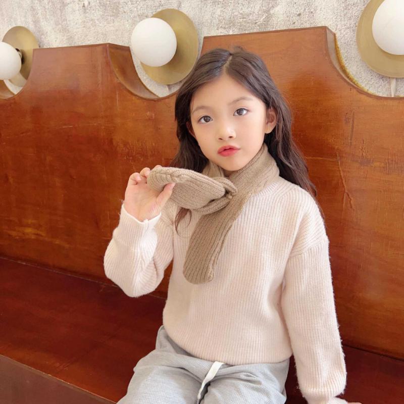 Product Introduction of Winter Baby Scarf Soft Warm Knitted Kids Scarves for Girls Boys Candy Children Scarfs Toddler Neck Warmer Infant Acccessories 15
