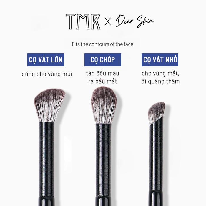 [Set 4] Cọ Phấn Tạo Khối TMR chuyên nghiệp mũi góc cạnh mới Trang Điểm Mỹ Phẩm 2