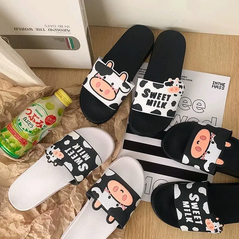 Sandal Wanita Slip On Sweet Cow Sapi Manis DCHS - Karet Antislip Fleksibel Jelly Sendal shoes