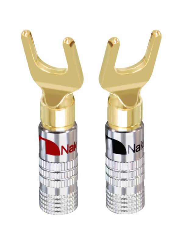 Jack bắp chuối Nakamichi các loại mạ vàng, jack cắm loa, jack cắm điện nối amply với loa, Gía 1 cái. Phụ Kiện