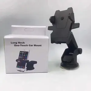 (OP) Holder Mobil Jepit HD-09 Long Neck Phone car holder 360 degree rotation HD09
