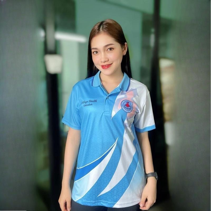 Product Introduction of Thailand 2025 Summer Short Sleeve T-shirt Health Volunteer Pattern Shirt Polo Shirt Clothing Men's Clothing 9