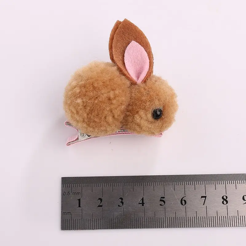 [Hàng sẵn hỏa tốc] [ ship hỏa tốc 2h] Gấu bông mini thỏ ngọc 5,5cm làm phụ kiện handmade, tóc 8