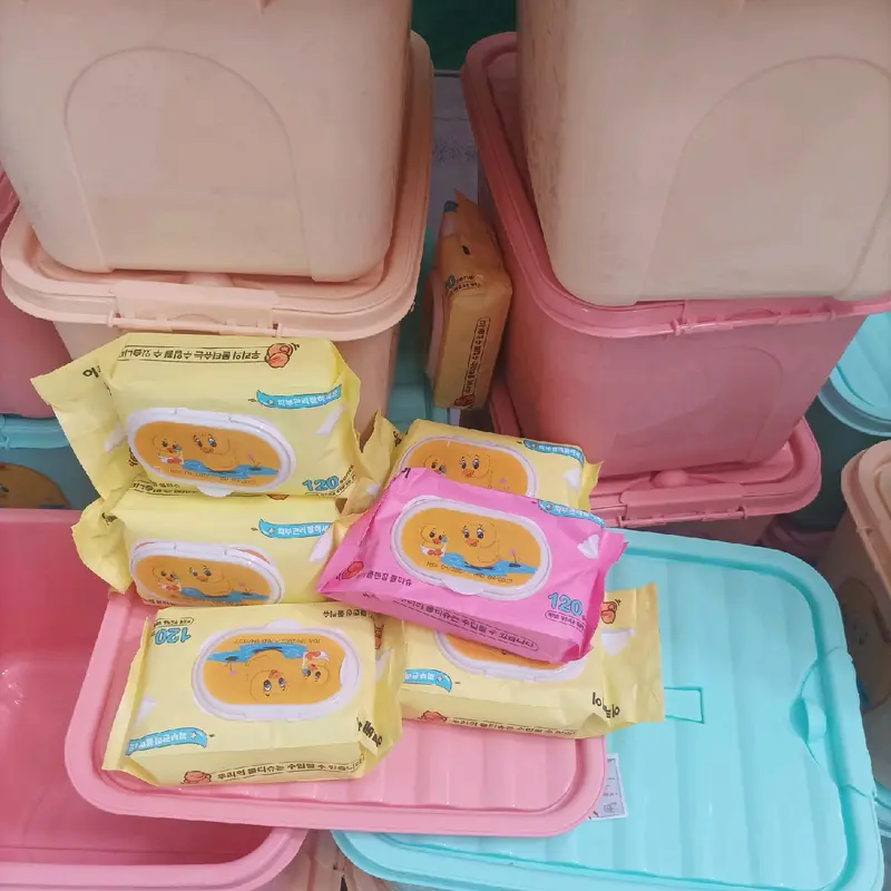 khăn ướt vịt vàng phú đạt không mùi tặng kèm thùng siêu xinh giấy khan uot giay rut 1