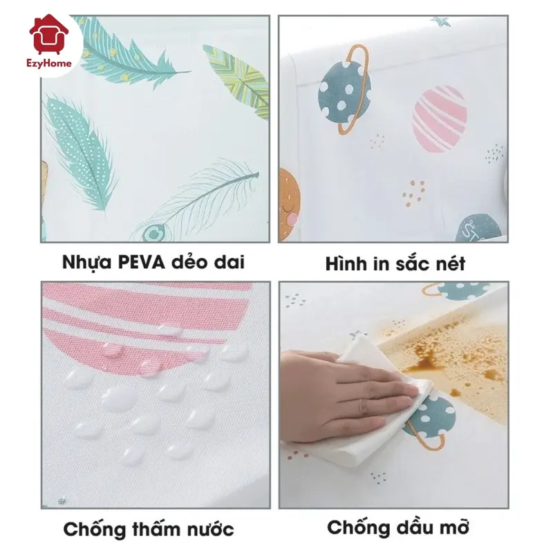 [COMBO 2] Tấm Phủ Tủ Lạnh, Máy Giặt Có Ngăn Để Đồ - Chống Bụi, Chống Dầu Mỡ, Chống Nước, Dễ Lau Sạch miếng lót 3