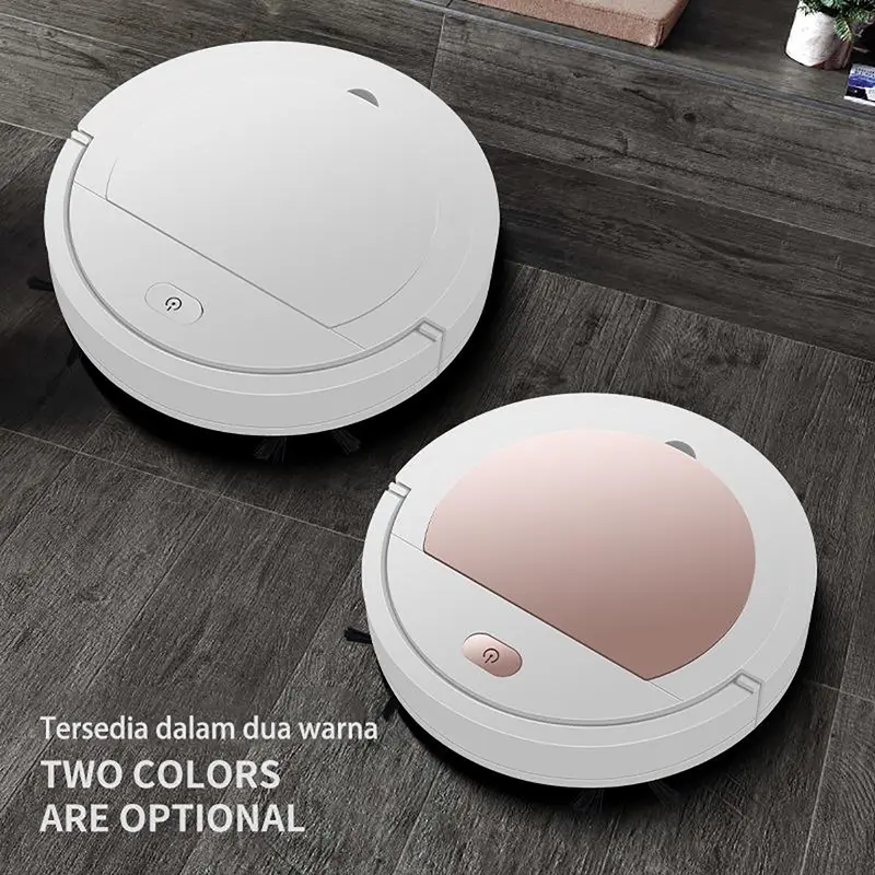 LighthundredRobot Vacum Cleaner/3 in 1 Robot Vacum/Robot Cleaner/Robot Vacum Cleaner Sweeping Robot / SMART VACUUM CLEANER Kabel Baterai Putih Vacuum Cleaners & Sweeping Robots robot  pel 0