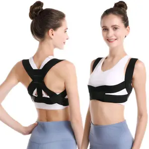 Alat Terapi Punggung Korektor Postur  Body Harness Chest Support M 81-91cm - XHF -ZH10004