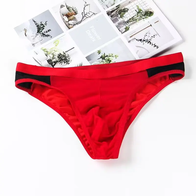 Dezenna Celana dalam Pria low Waist Celana transparan segitiga laki laki 5Y037