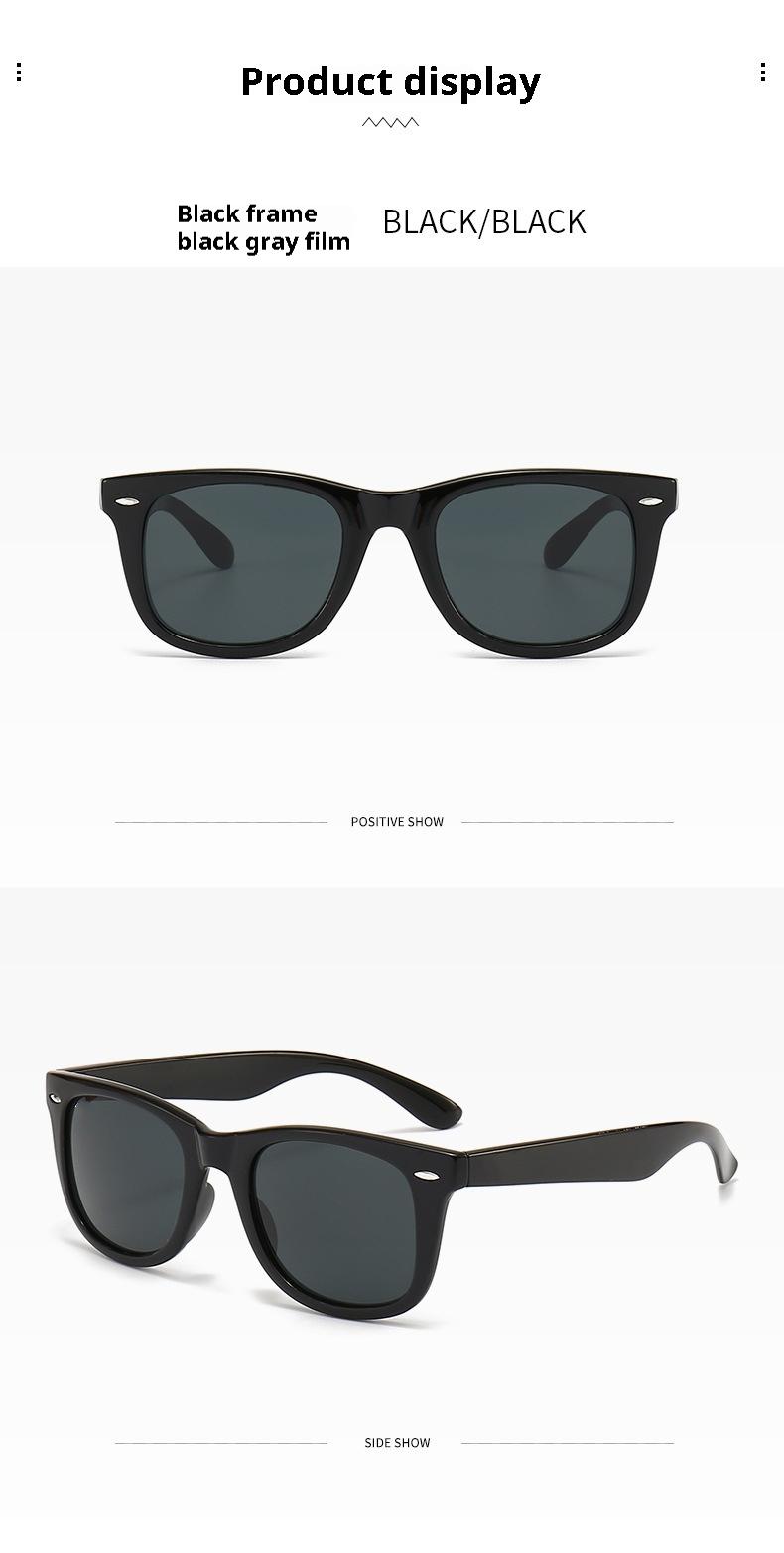 Product Introduction of Foldable Rice Nail Glasses Sunglasses Men's Driving Foldable Sunglasses UV Protection Driving Fishing Glasses FDA 19