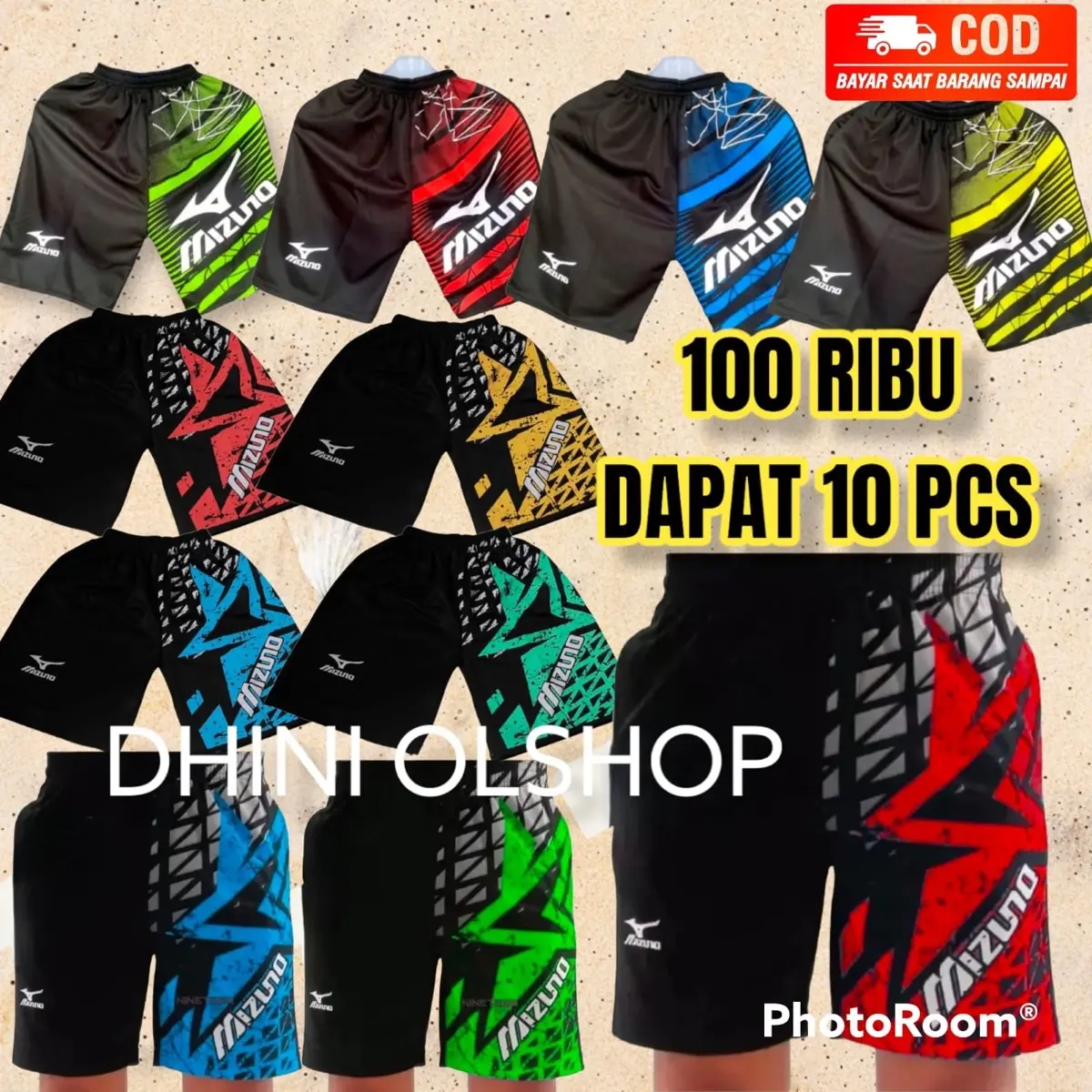 CELANA BOXER DEWASA 100 RIBU DAPAT 10 PCS