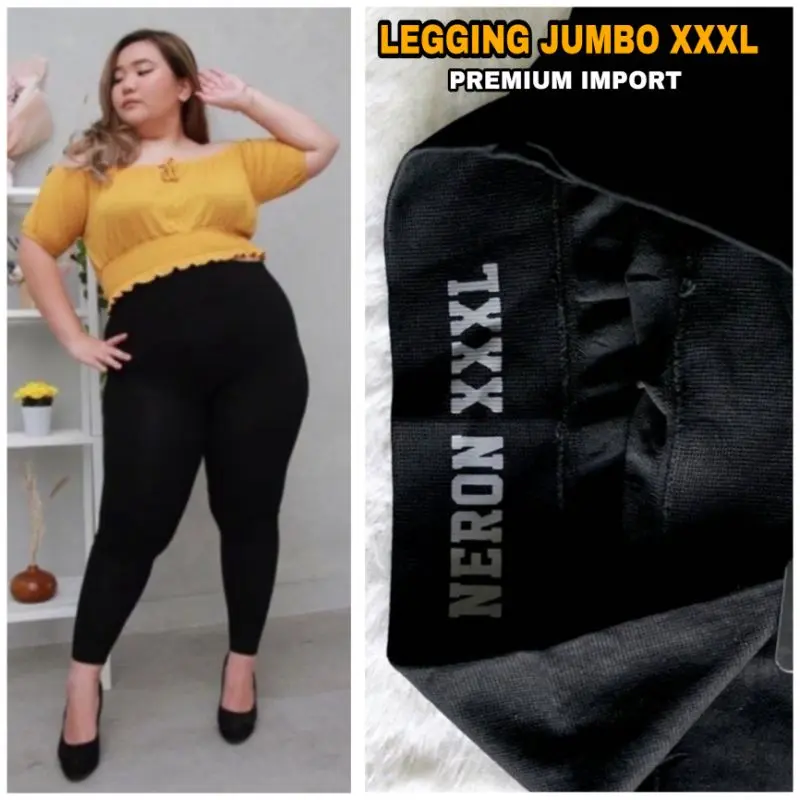 Legging Super Jumbo / Legging Wanita Jumbo FIT TO XXXL Stretch