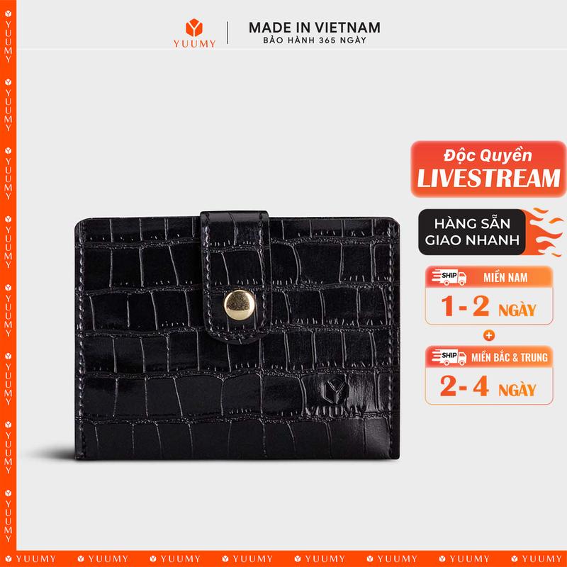 Độc Quyền Livestream Ví nữ YUUMY YV78 Dáng ngắn