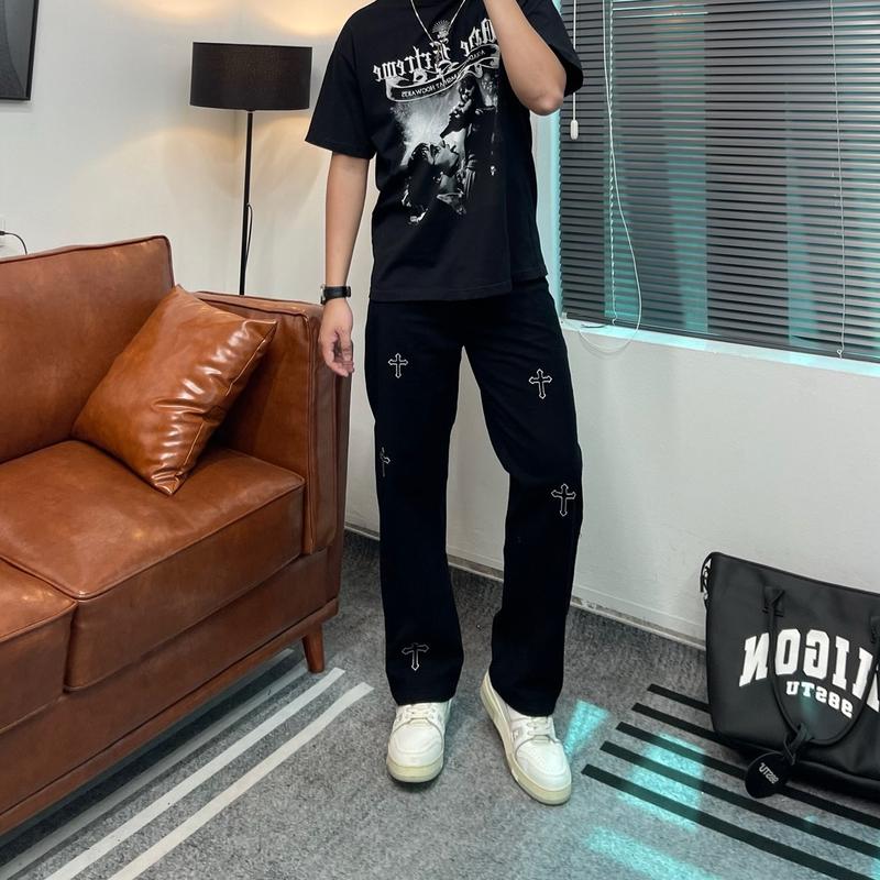  Quần Jean quảng châu chữ thập C318 