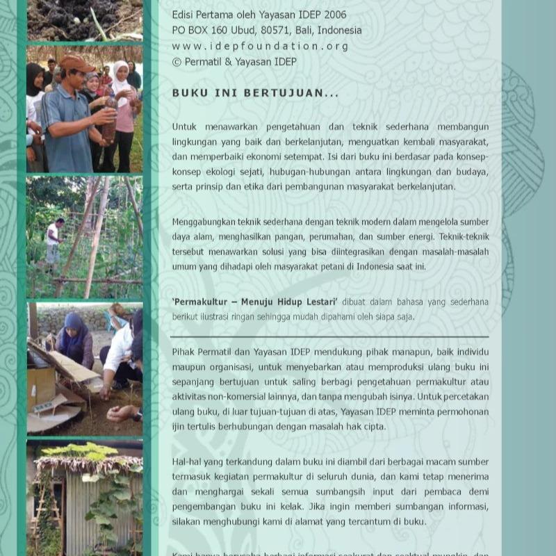 Buku Panduan Untuk Permakultur 1