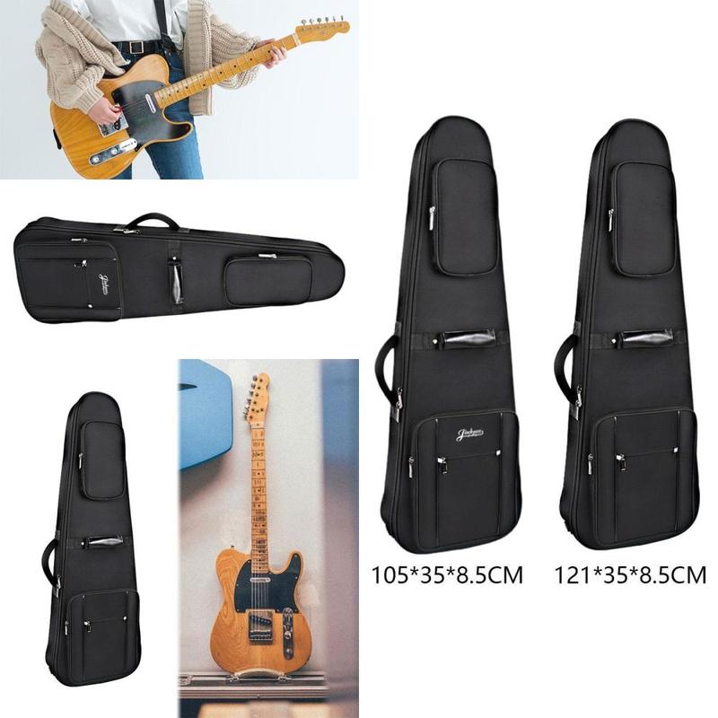 Electric Bass Guitar Bag with Side Handle Waterproof Thick Padding Gig Bag 4
