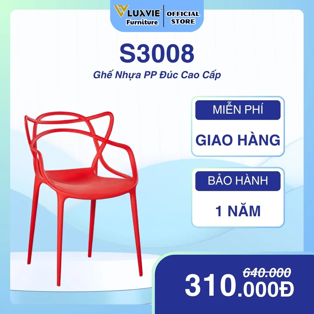 COMBO 4 ghế nhựa cafe, văn phòng, bàn ăn, đúc nguyên khối giá tốt S3008(Nếu bạn có nhu cầu mua nhiều màu, vui lòng lưu ý chúng tôi ở phần ghi chú)