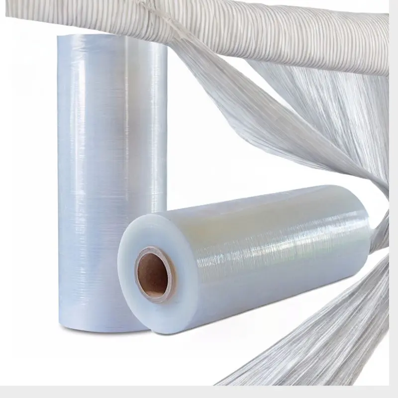 Màng PE Trắng (Đen) Khổ 50,25,20cm Quấn Hàng, Bọc Hàng, Bọc Vali, Nilon ủ tê XTG 3