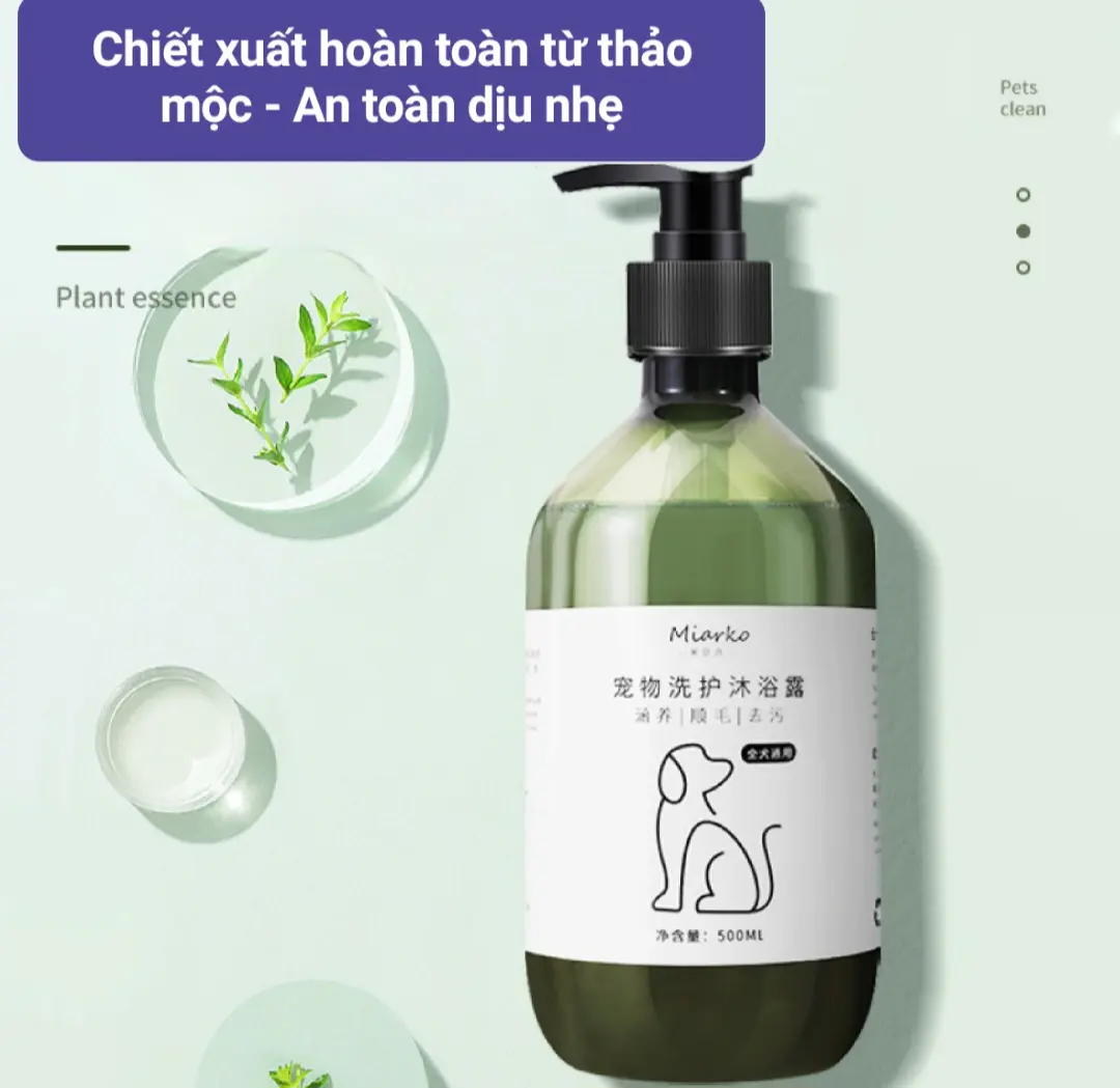 Sữa tắm nước hoa dưỡng lông siêu siêu mượt lưu hương lâu