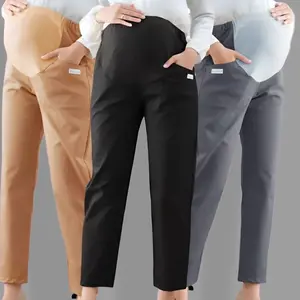 Celana Hamil Kerja Ukuran Standar Dan Jumbo Bahan Cotton Combed Twill  Bumil Ibu Katun Wanita
