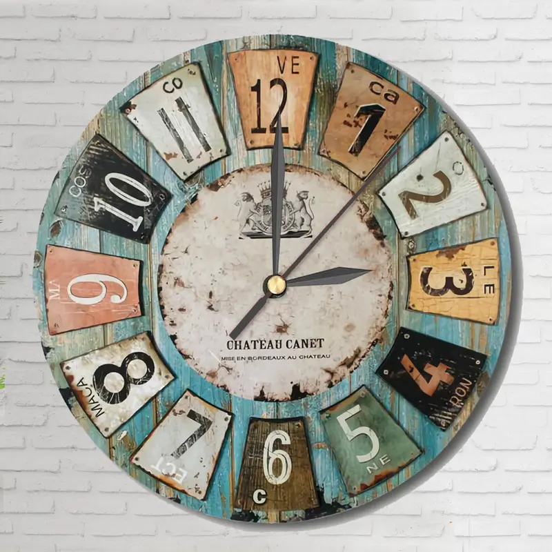 [PROMO] Jam Dinding Unik Model Retro Vintage Modern / Hiasan Dinding Eropa Klasik 7