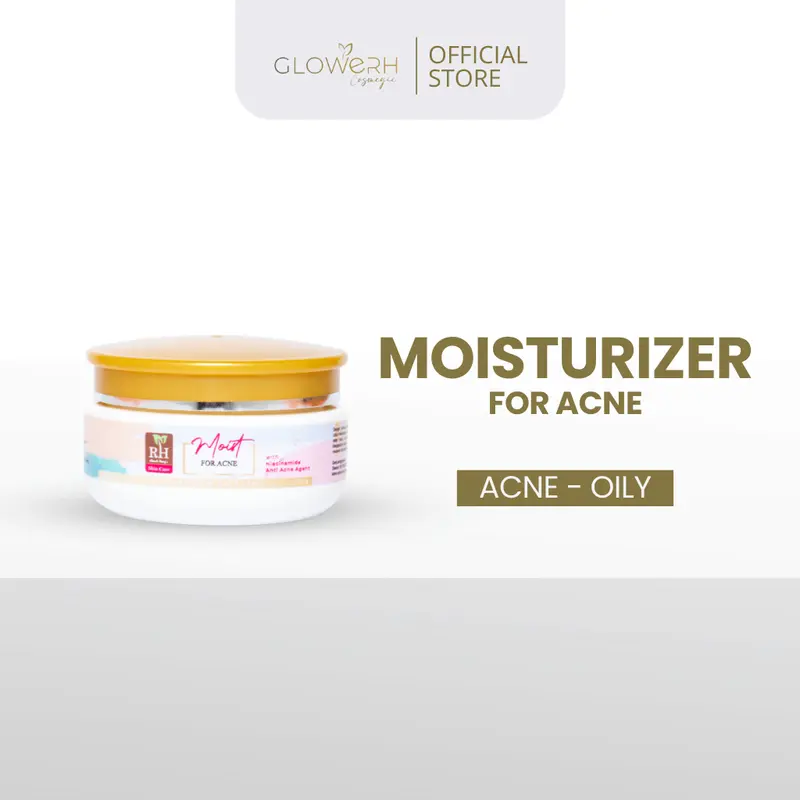 RH GLOW PAKET LUMINOUS paket memudarakan bekas jerawat serta mencerahkan wajah. kandungan aktif whitening Niacinamide 3