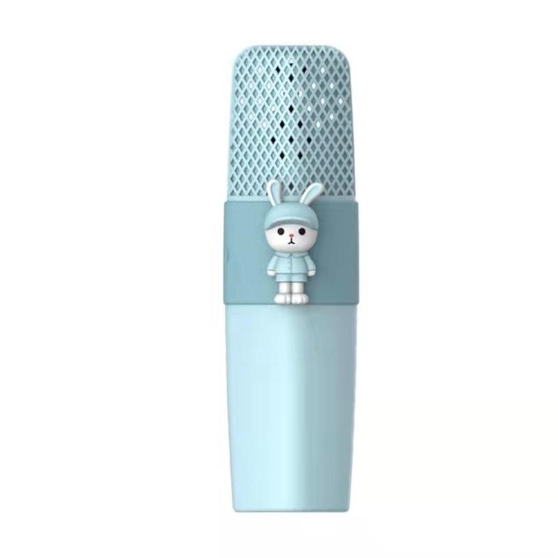 Mic K9 Wireless Microfon Anak Bluetooth Model Kartun Karaoke Player Microphone Speaker KADO ANAK 6