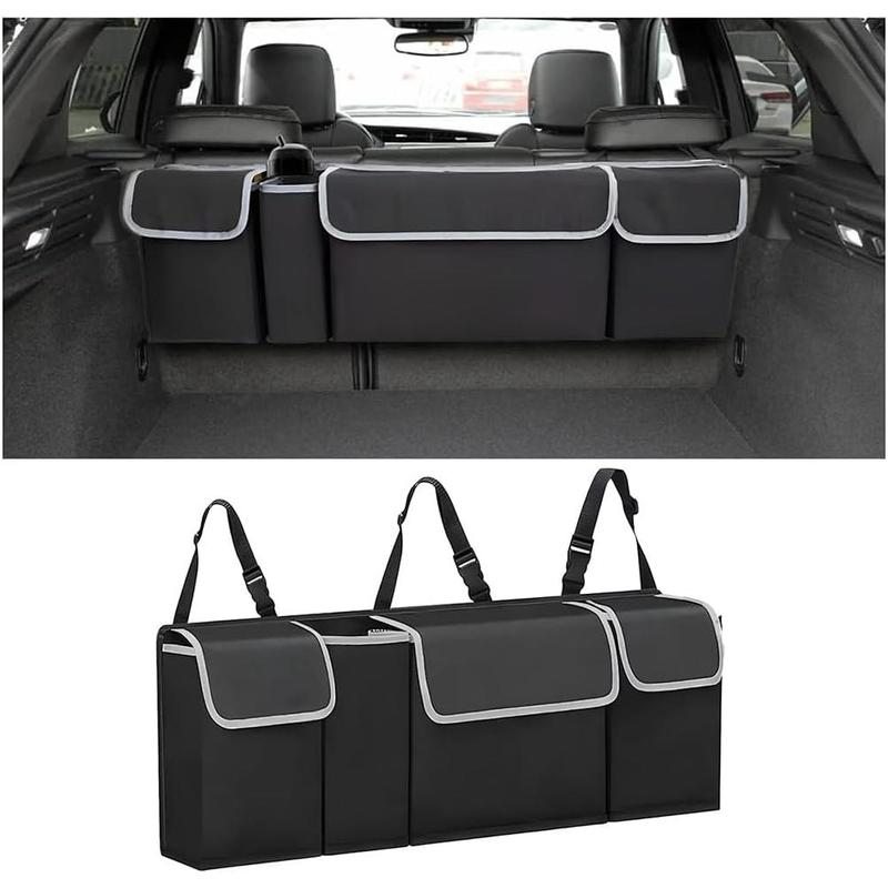4 Section Hang Car SUV Seat Trunk Storage Organizer Auto Truck Cargo Accessory 4 Section Hang Car SUV Seat Trunk Storage Organizer Auto Truck Cargo Accessory