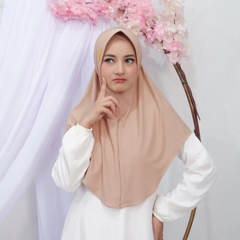 (50 RB DAPAT 4 PCS ) BERGO HAMIDAH SIZE M BERLEBEL BY JALBA Q HIJAB 5