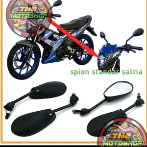 Spion Satria Fu Tangkai Hitam Spion mio beat vario Satria Fu Smash Skywave Dll