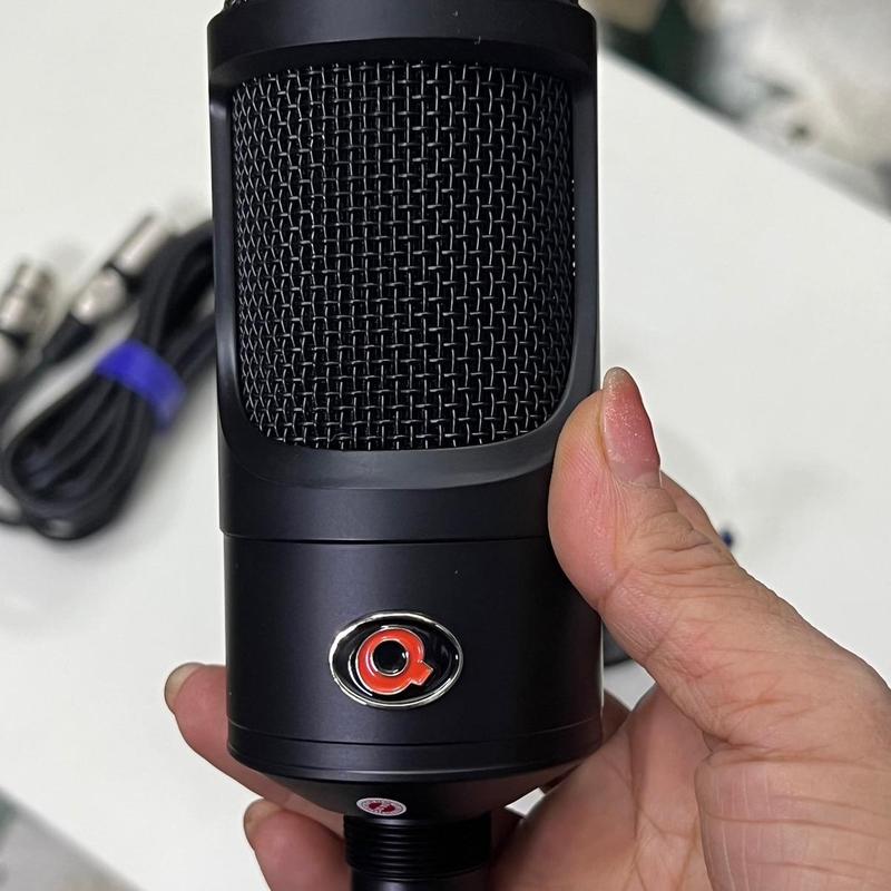 Combo X5 micro AQTA 48v kèm kẹp mic kẹp đt tai nghe bảo hành 6 tháng bộ dùng cho điện thoại chân tai nghe tròn 3.5 4